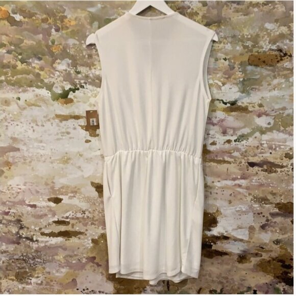 Rachel Roy Essential White Wrap Dress - Picture 2 of 11